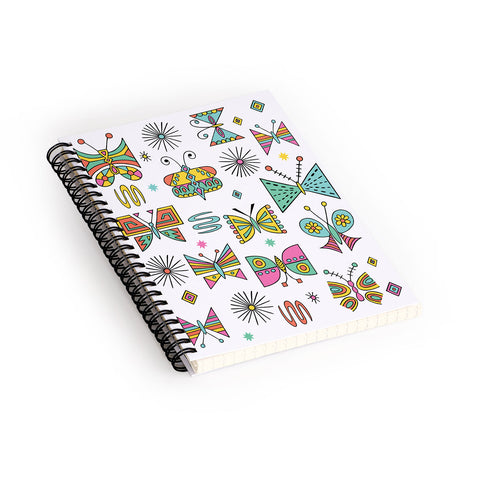 Andi Bird Butterfly Joy Spiral Notebook
