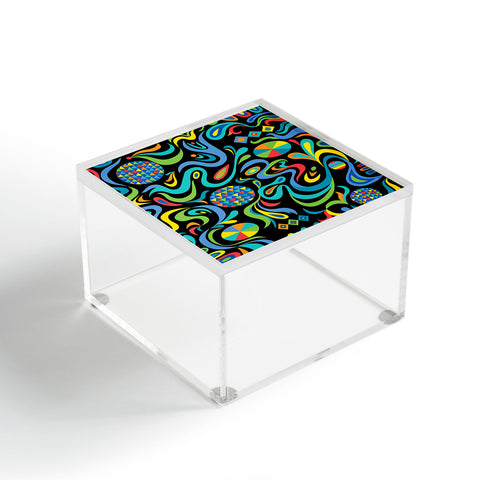 Andi Bird Cartwheel Black Acrylic Box