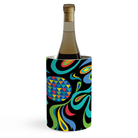 Andi Bird Cartwheel Black Wine Chiller