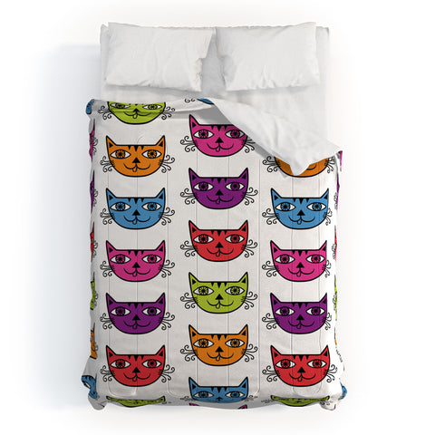 Andi Bird Cat Love Comforter