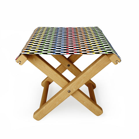Andi Bird Celebrate Black Folding Stool