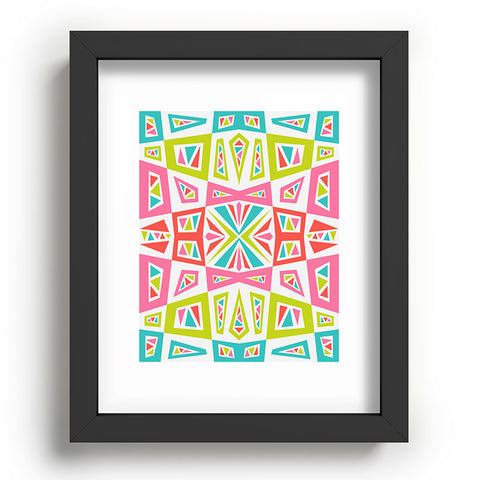 Andi Bird Checkmate Kaleidoscope Recessed Framing Rectangle