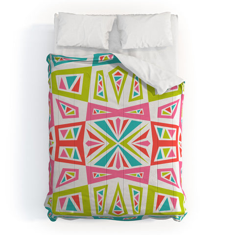 Andi Bird Checkmate Kaleidoscope Comforter