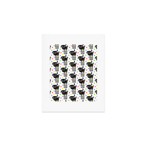 Andi Bird Dog Person Art Print