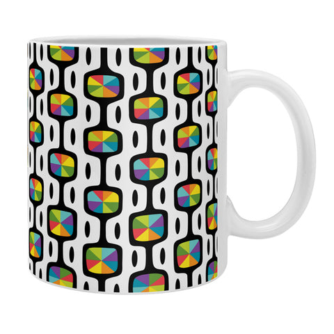 Andi Bird Double Dipper Black Coffee Mug