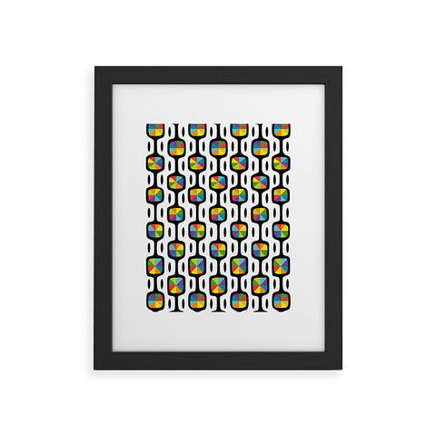 Andi Bird Double Dipper Black Framed Art Print