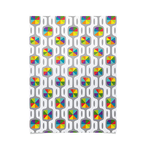 Andi Bird Double Dipper Grey Poster