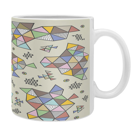 Andi Bird Edgewise Wheat Coffee Mug