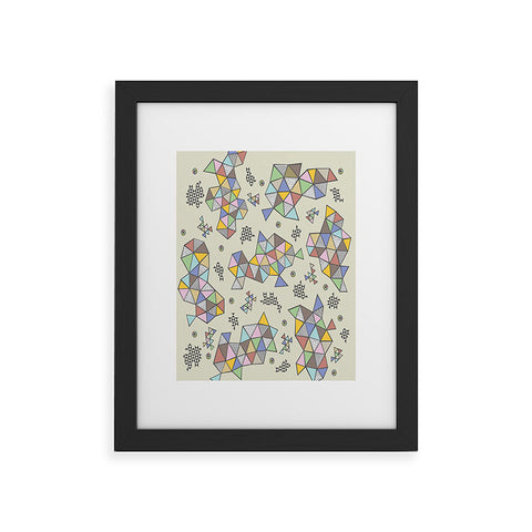 Andi Bird Edgewise Wheat Framed Art Print