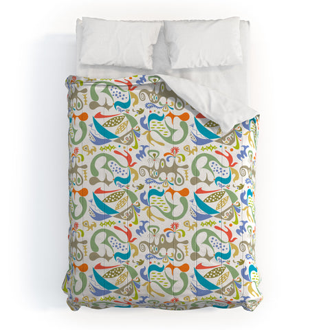 Andi Bird ethics white Comforter
