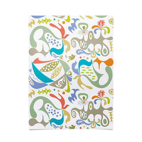 Andi Bird ethics white Poster