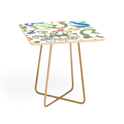 Andi Bird ethics white Side Table