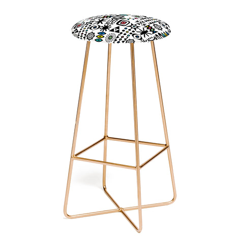 Andi Bird Flash Forward Black Bar Stool