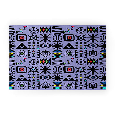 Andi Bird Flash Forward Dusk Welcome Mat