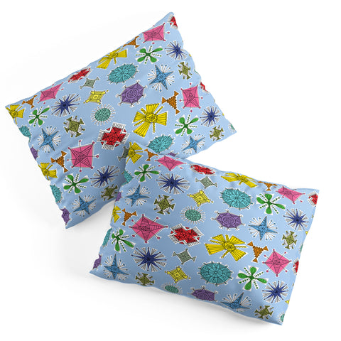 Andi Bird Geos Retro Sky Pillow Shams
