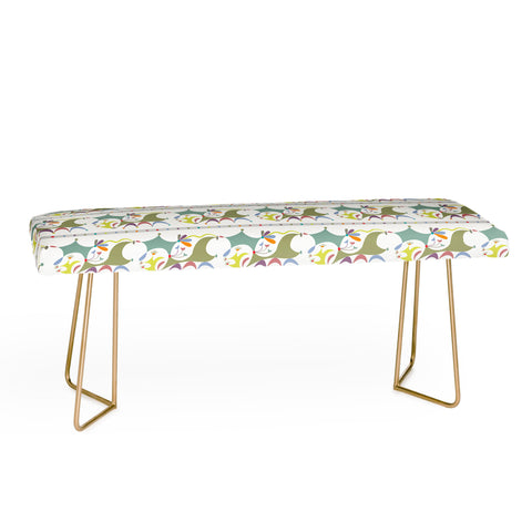 Andi Bird gracious white Bench