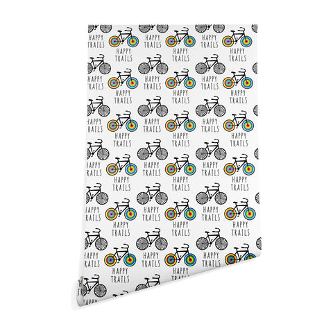 Andi Bird Happy Trails Biking Wallpaper
