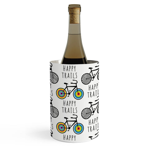 Andi Bird Happy Trails Biking Wine Chiller