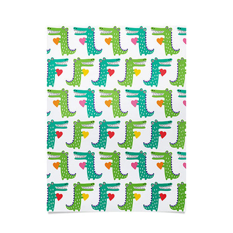 Andi Bird Heartfelt Gators Poster