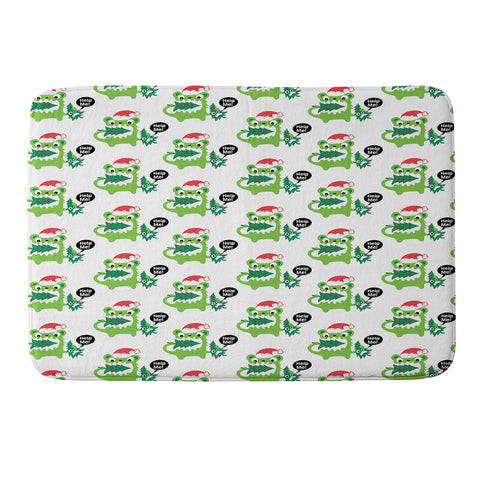 Andi Bird Help Me Holiday Memory Foam Bath Mat