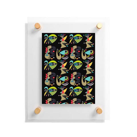 Andi Bird Honor Black Floating Acrylic Print