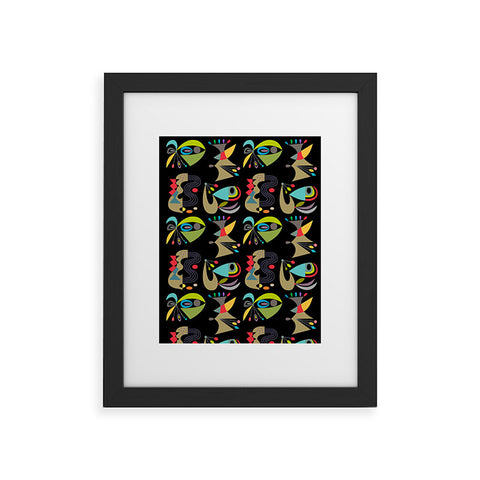 Andi Bird Honor Black Framed Art Print
