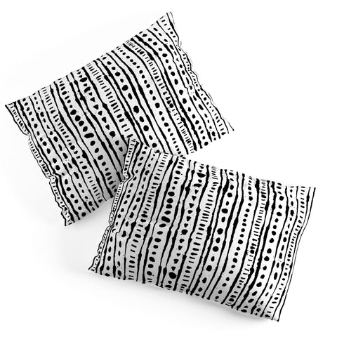 Andi Bird Ink Stripe Pillow Shams