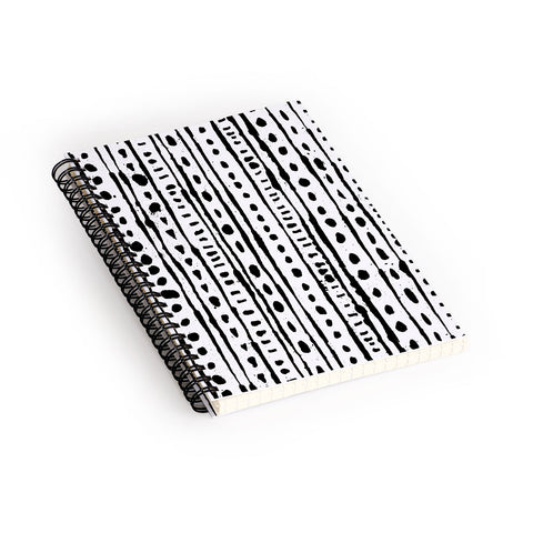 Andi Bird Ink Stripe Spiral Notebook