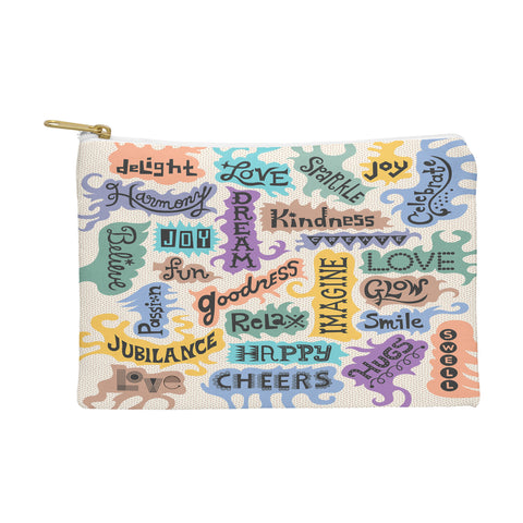Andi Bird Its All Good Beige Pouch