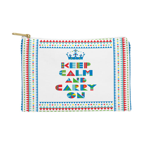 Andi Bird Keep Calm And Carry On Pouch