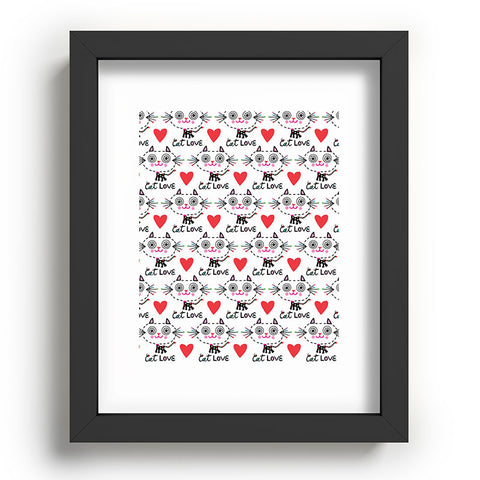 Andi Bird Kitten Love Recessed Framing Rectangle