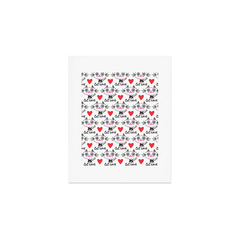 Andi Bird Kitten Love Art Print