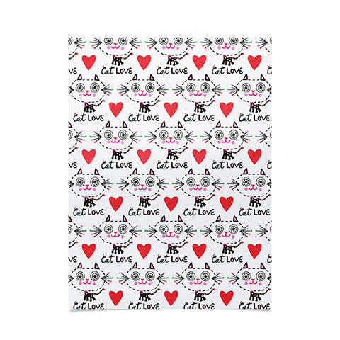 Andi Bird Kitten Love Poster