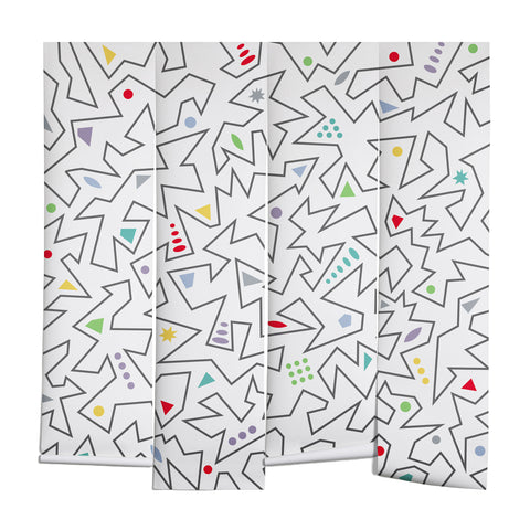 Andi Bird Line Wise Wall Mural