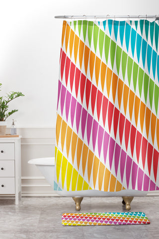 Andi Bird Los Padres Tropics Shower Curtain And Mat