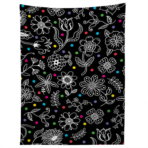 Andi Bird Marin Flowers Tapestry