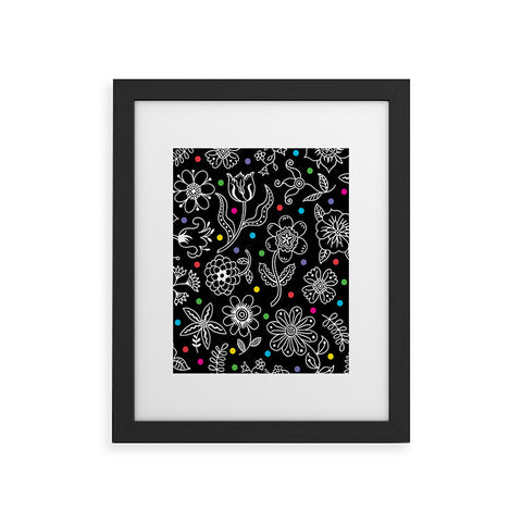 Andi Bird Marin Flowers Framed Art Print