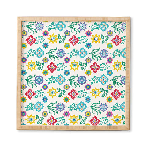 Andi Bird Mendocino Flowers Framed Wall Art