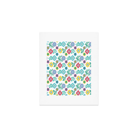 Andi Bird Mendocino Flowers Art Print