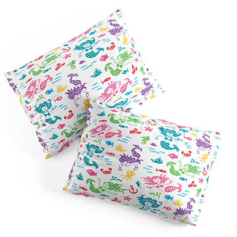 Andi Bird Merry Mermaids Pillow Shams