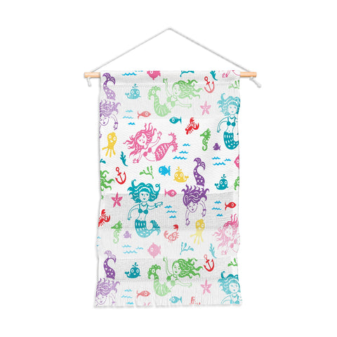 Andi Bird Merry Mermaids Wall Hanging Portrait