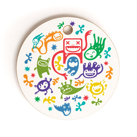 Andi Bird Misfits Cutting Board Round