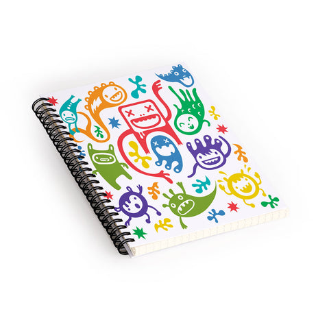 Andi Bird Misfits Spiral Notebook