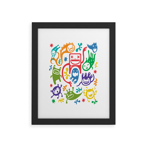 Andi Bird Misfits Framed Art Print