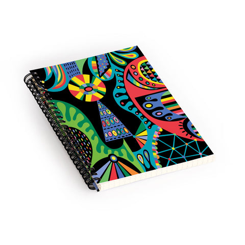 Andi Bird Mojo Black Spiral Notebook
