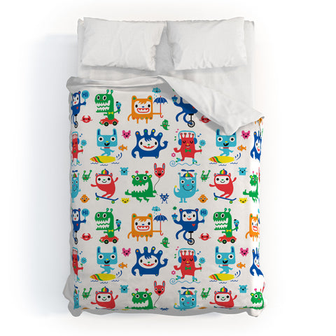 Andi Bird Monster Love Duvet Cover