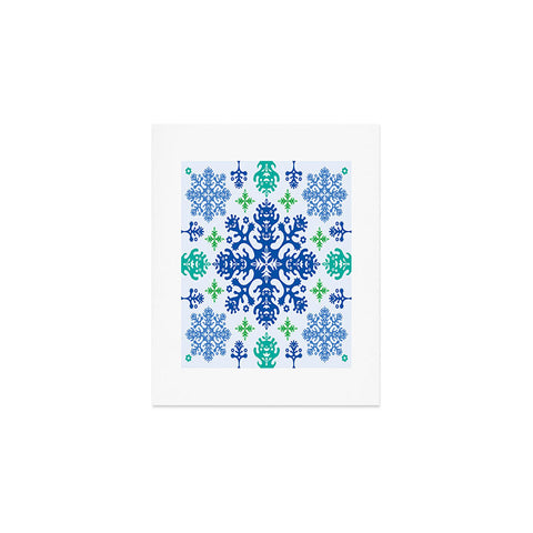 Andi Bird Monstrous Blue Art Print