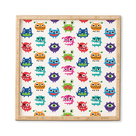 Andi Bird Monstrous Monsters Framed Wall Art