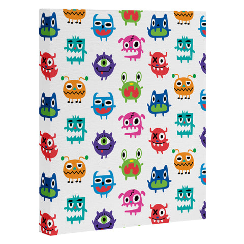 Andi Bird Monstrous Monsters Art Canvas