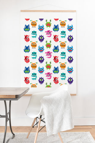 Andi Bird Monstrous Monsters Art Print And Hanger